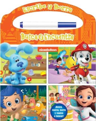 NICK JR ESCRIBE Y BORRA