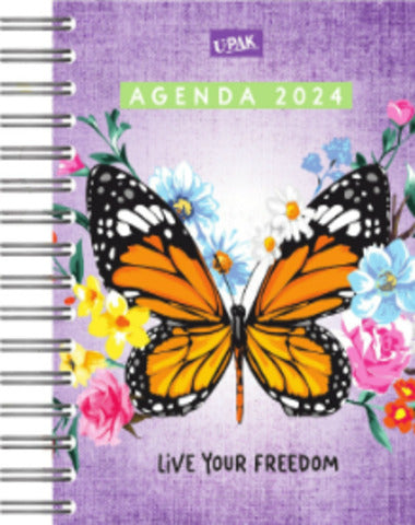 AGENDA DELUX MARIPOSA FASCINANTE