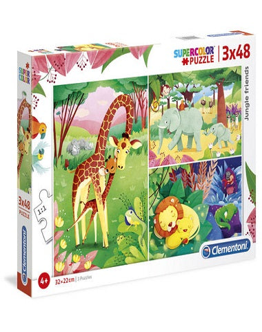 PUZZLE JUNGLE FRIENDS