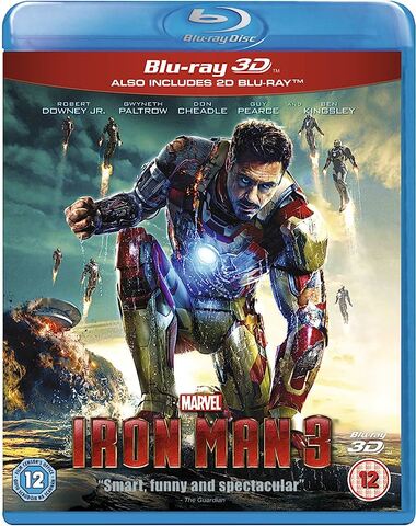 IRON MAN 3 BR + 3D