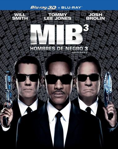 MIB HOMBRES DE NEGRO 3 BR + 3D
