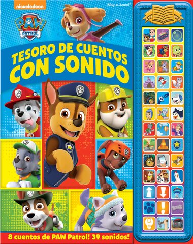TESORO DE CUENTOS CON SONIDO PAW PATROL