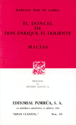 S/C 459 DONCEL DE DON ENRIQUE / MACIAS