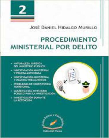 PROCEDIMIENTO MINISTERIAL POR DELITO