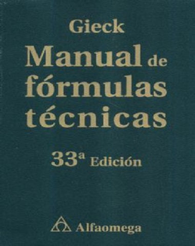 MANUAL DE FORMULAS TECNICAS