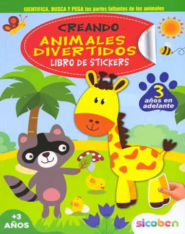 CREANDO ANIMALES DIVERTIDOS STICKERS