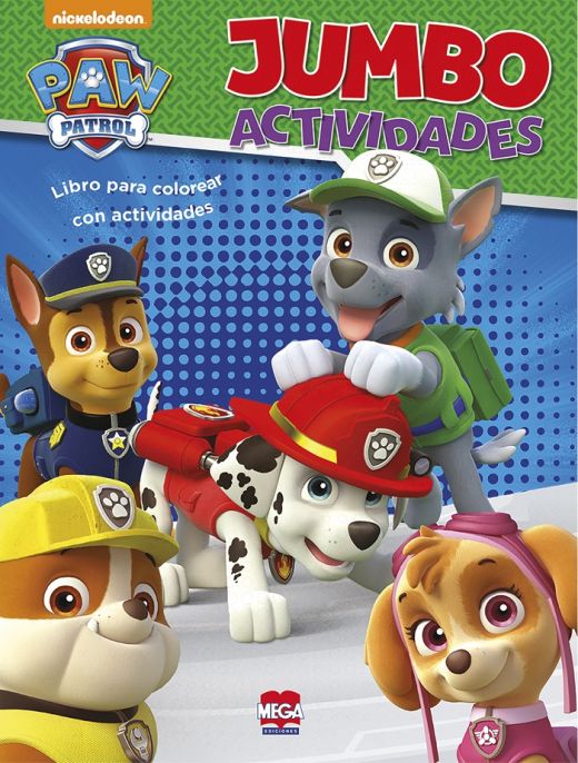 PAW PATROL JUMBO LIBRO DE ACTIVIDADES