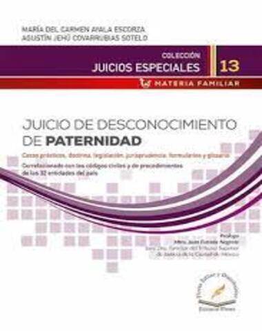 JUICIO DE DESCONOCIMIENTO DE PATERNIDAD