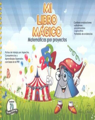 MI LIBRO MAGICO MATEMATICAS 3 POR PROYEC