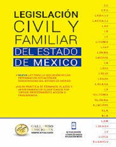 LEGISLACION CIVIL Y FAMILIAR DEL EDO MEX