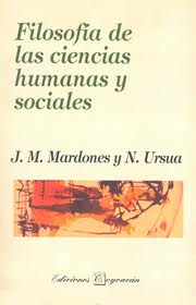 FILOSOFIA DE LAS CIENCIAS HUMANAS Y SOCI