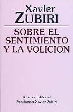 SOBRE EL SENTIMIENTO Y LA VOLICION