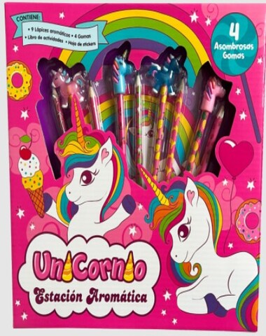 UNICORNIOS MAGICOS PACK DE LAPICES