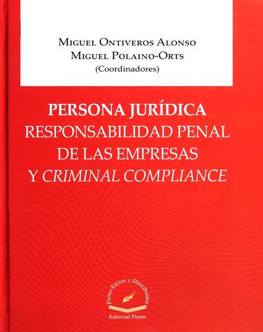 PERSONA JURIDICA RESPONSABILIDAD PENAL