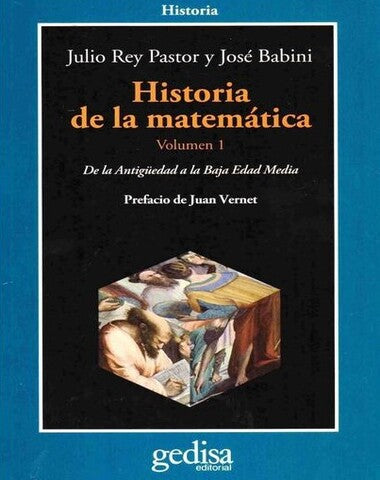 HISTORIA DE LA MATEMATICA VOL 1
