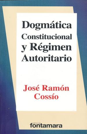 DOGMATICA CONSTITUCIONAL Y REGIMEN AUTOR