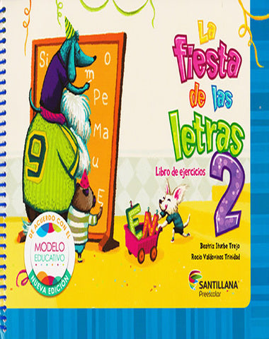 PACK FIESTA DE LAS LETRAS 2° PREESC.