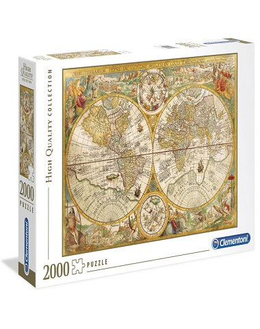 PUZZLE MAPA ANTIGUO 2000 PZ