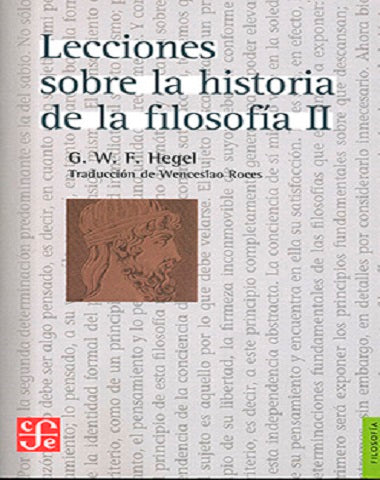 LECCIONES SOBRE LA HISTORIA DE LA FIL II