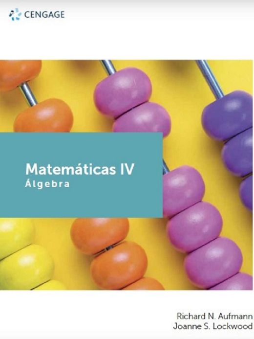 MATEMATICAS IV ALGEBRA