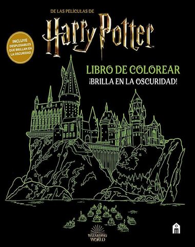 HARRY POTTER LIBRO DE COLOREAR BRILLA EN