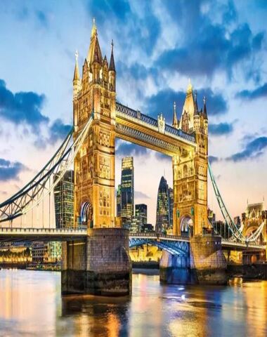 PUZZLE TOWER BRIDGE AL ATARCECER 2000 PZ