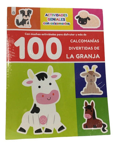 100 CALCOMANIAS DIVERTIDAS DE LA GRANJA