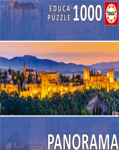 PUZZLE ALHAMBRA GRANADA PANORAMA 1000 PZ