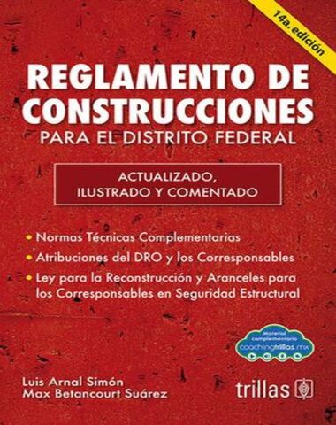 REGLAMENTO DE CONSTRUCCIONES PARA EL