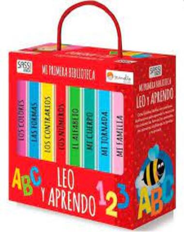 LEO Y APRENDO 8 LIBROS