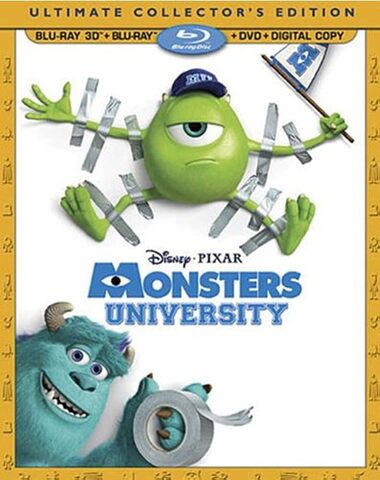 MONSTERS UNIVERSITY BR + 3D