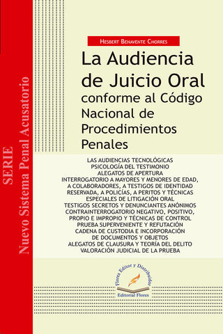 AUDIENCIA DEL JUICIO ORAL CONFORME AL CO