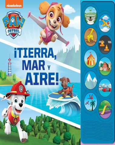 PAW PATROL TIERRA MAR Y AIRE
