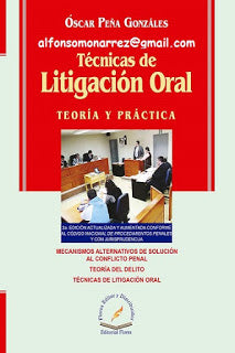 TECNICAS DE LITIGACION ORAL TEORIA Y PRA