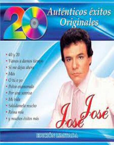 JOSE JOSE AUTENTICOS EXITOS ORIGINALES