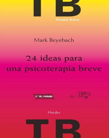 24 IDEAS PARA UNA PSICOTERAPIA BREVE