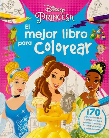 MEJOR LIBRO PARA COLOREAR, EL PRINCESAS