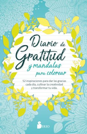 DIARIO DE GRATITUD Y MANDALAS PARA COLOR