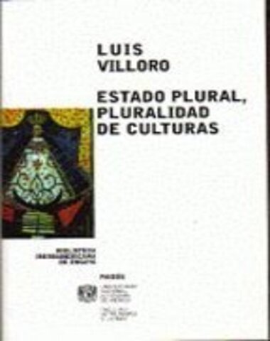 ESTADO PLURAL PLURALIDAD DE CULTURAS