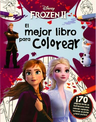 FROZEN II MEJOR LIBRO PARA COLOREAR