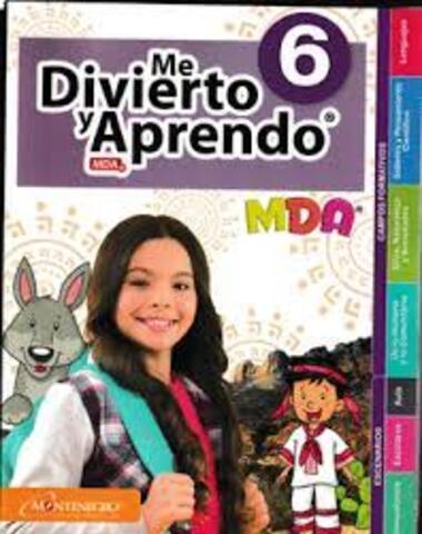 ME DIVIERTO Y APRENDO 6° PRIM MDA