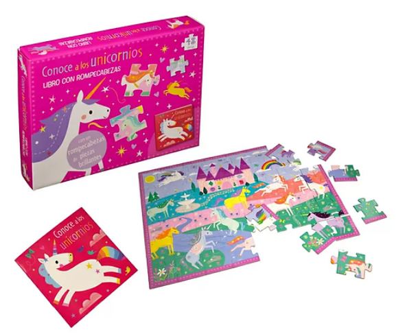 CONOCE A LOS UNICORNIOS LIBRO CON ROMPEC