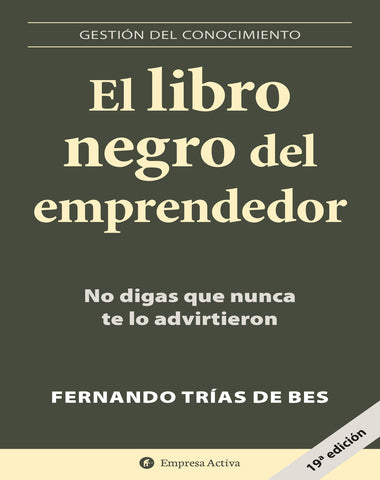 LIBRO NEGRO DEL EMPRENDEDOR, EL