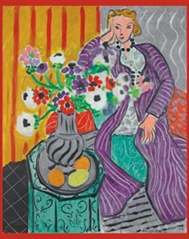 PUZZLE PURPLE ROBE AND ANEMONES 1000 PZ