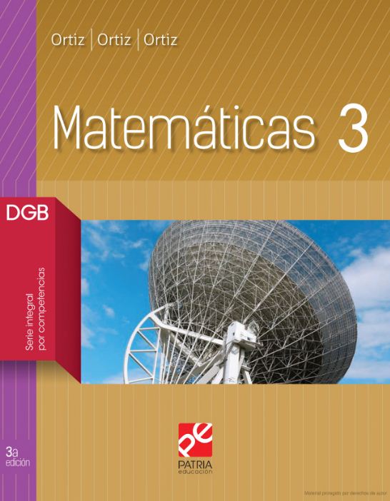 MATEMATICAS 3 DGB BACH