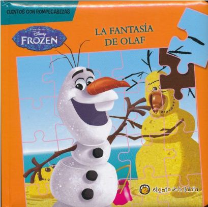 FANTASIA DE OLAF CUENTOS CON ROMPECABEZA