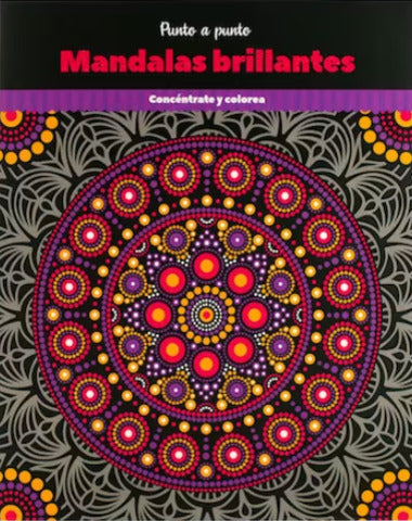 PUNTO A PUNTO MANDALAS BRILLANTES CONCE