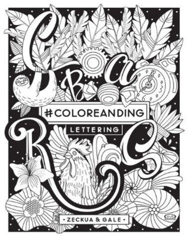 COLOREANDING LETTERING