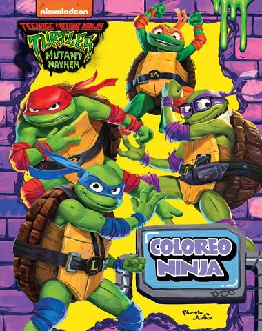 TORTUGAS NINJA CAOS MUTANTE COLOREO