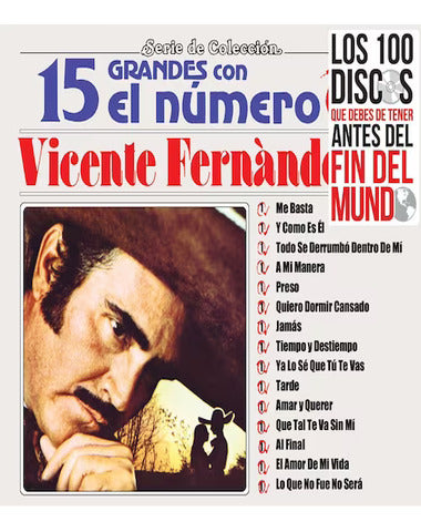 VICENTE FERNANDEZ / 15 GRANDES CON EL NU